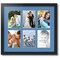 ArtToFrames Collage Photo Picture Frame with 6 - 5x7 inch Openings, Framed in Black with Over 62 Mat Color Options and Plexi Glass (CSM-3926-2041)